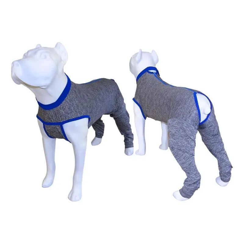 3x Roupa Pós Cirúrgica Membro Posterior Pet Nº4/5/6 (6 A 10k