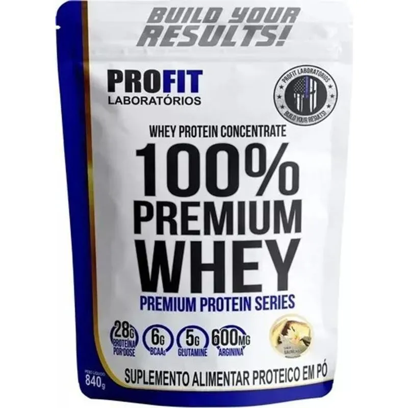 10x Whey Protein 100% Concentrado Premium - Refil 840g - Pr