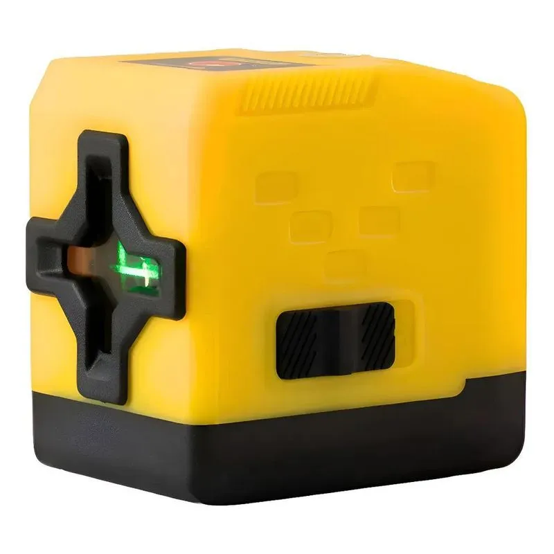 Nível A Laser Verde Prumo 20m 2 Linhas + Suporte Magnético