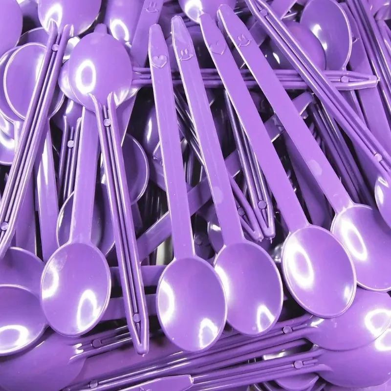 1000 Colher Sobremesa Reforçada Açaí Sorvete Bolo Plástico