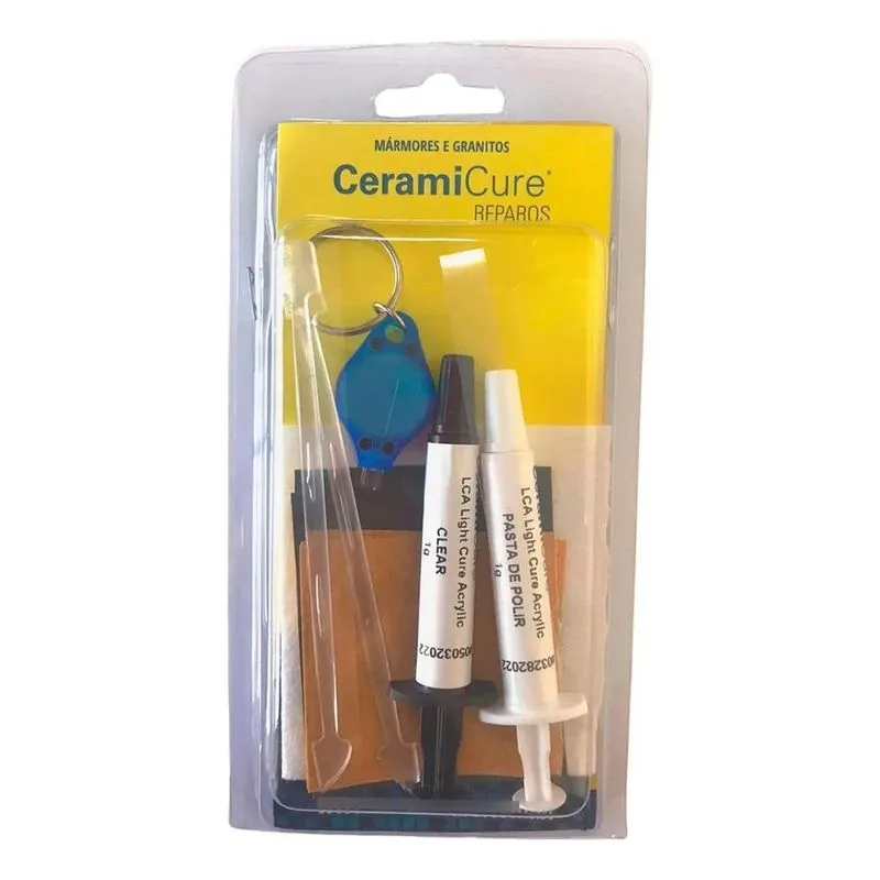 3x Kit Repara Lascados Em Mármores E Granitos - Ceramicure