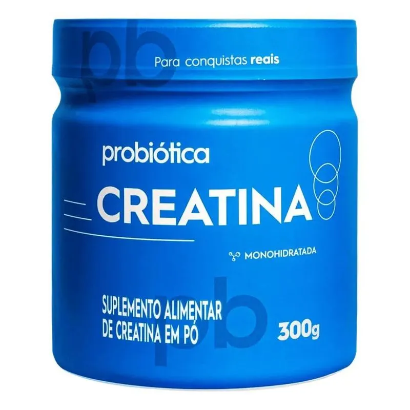 10x Creatina Monohidratada Pura Pote 300g Probiotica
