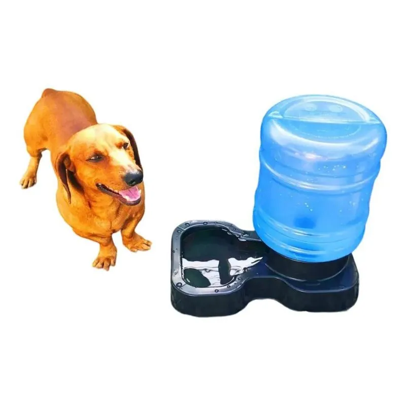 3x Bebedouro Automático Cães E Gatos 10 Litros Porte Grande