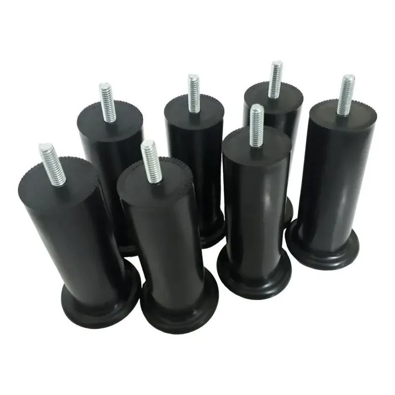 10x Jogo Pé Cama Box Baú 9 Peças Pu 12 Cm Casal Muito Forte