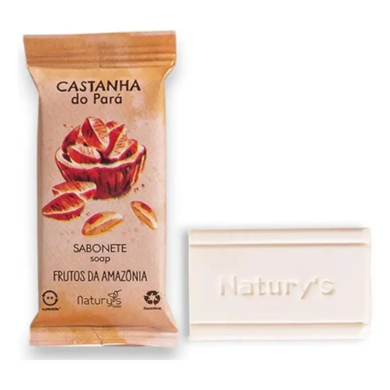 3x Kit 500 Mini Sabonete 15g Hotel Motel Pousada Castanha Lu