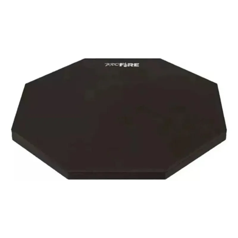 5x Pad Estudo Bateria Praticável Profire 150 Cor Preto