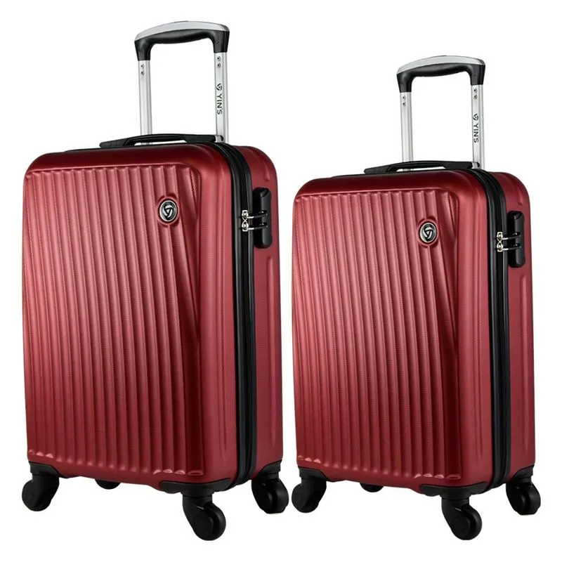 Kit 2 Malas Bordo America Yins - Vermelho
