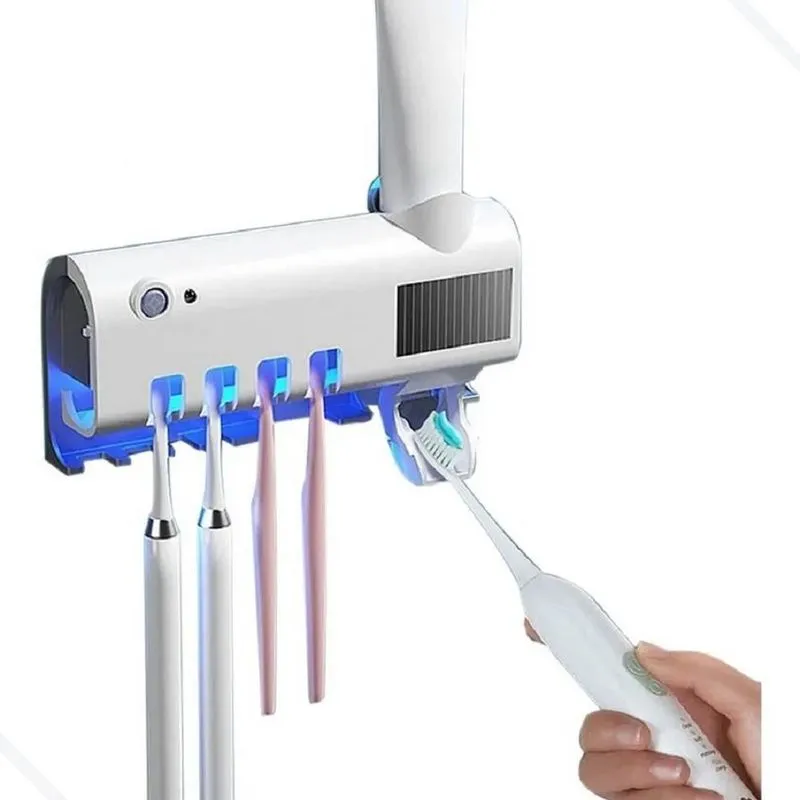 5x Suportes Elétrico Esterilizador Para Escovas De Dente Led