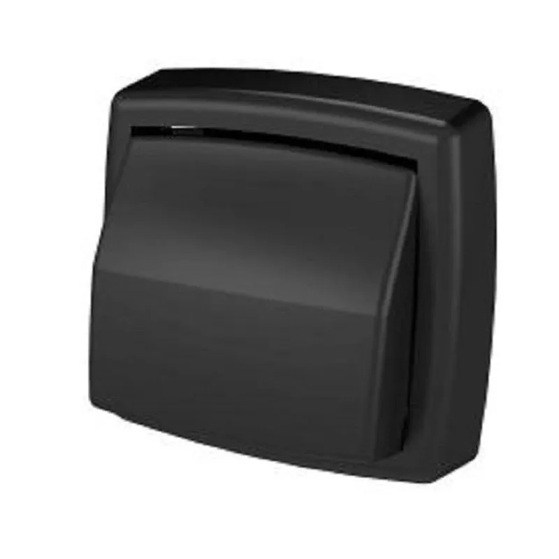 Acabamento Válvula Descarga Deca Hydra Ou Docol Abs Preto