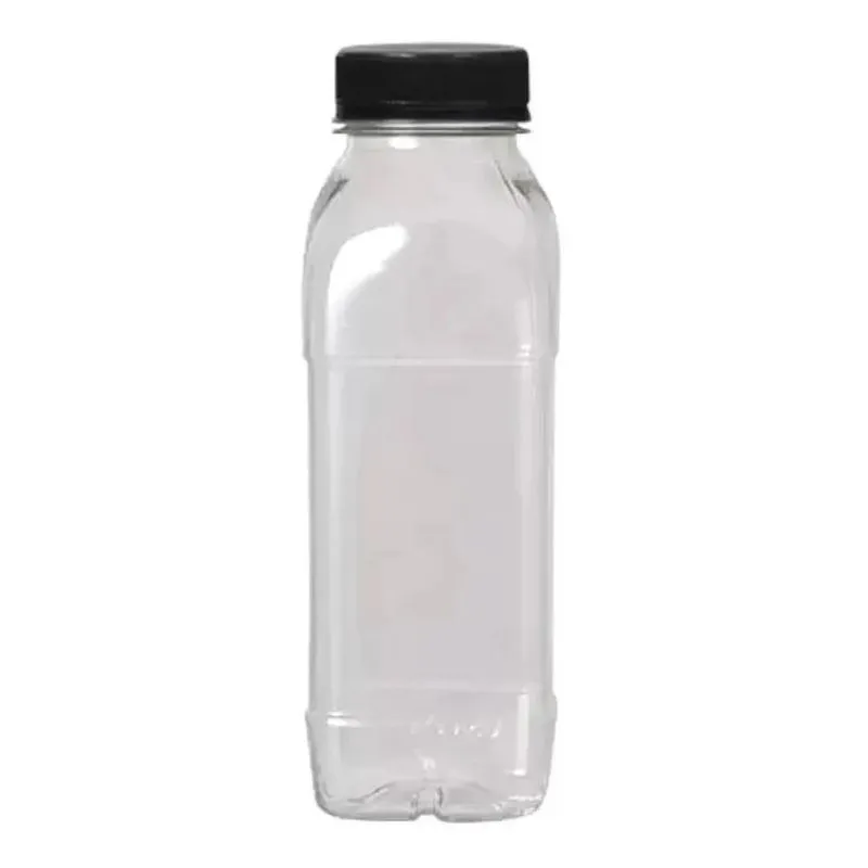 20 Garrafa Pet Plástica Tampa Com Lacre 300ml Descartavel