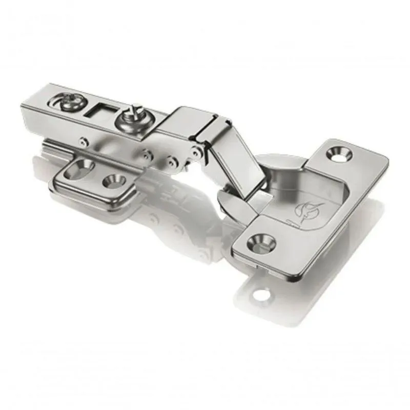 Kit 4 Dobradiça Amortecedor Armário Móveis 35mm Slow Curva