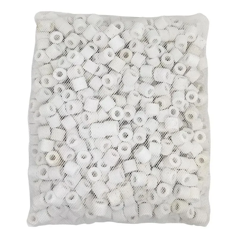 3x Cerâmica Circular 4 Litros + Bag Mídia Biológica Aquário