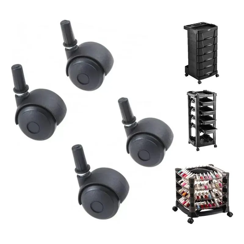 2x Rodinha Para Carrinho Auxiliar Dompel Rodizio Co