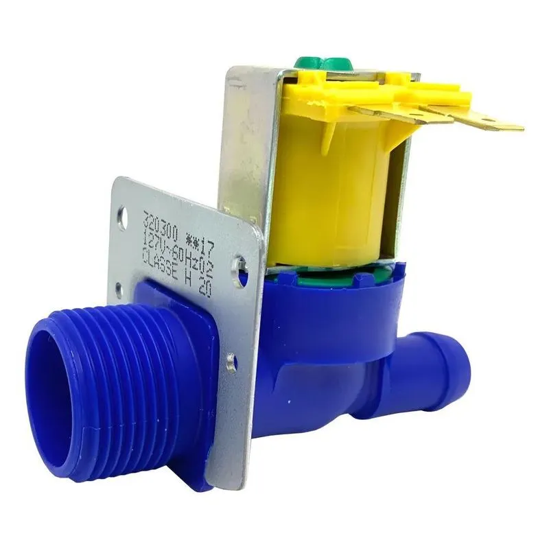 10x Valvula Solenoide Simples Entrada Agua Com Suporte 127v