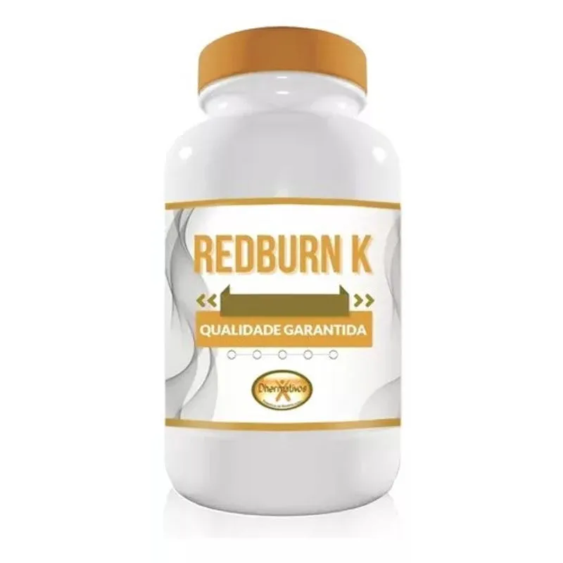 Redburn K 300mg Com 30 Capsulas Vegetais (original c/ Selo)