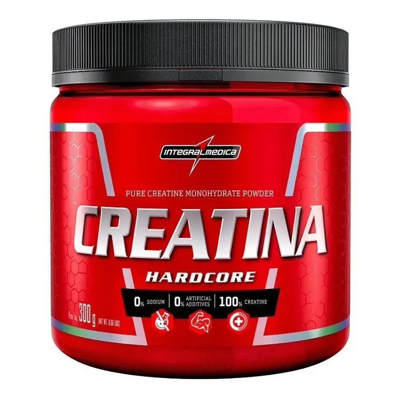 10x Creatina Monohidratada Pó 300g - Integralmédica