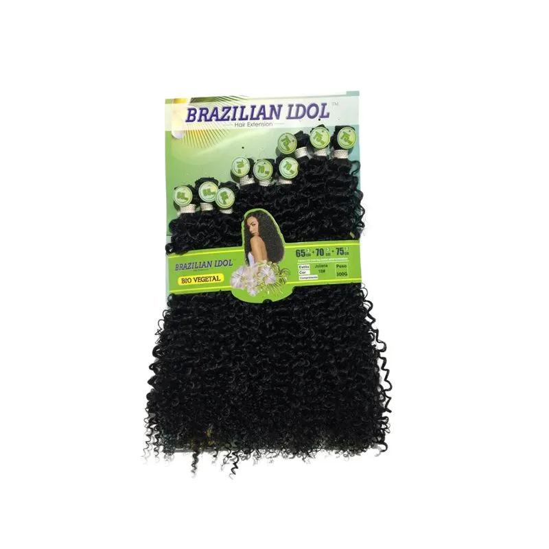 Cabelo Cacheado Bio Vegetal Juliana 300gr 75cm