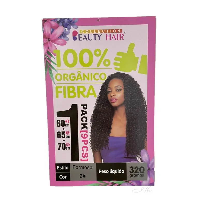 Cabelo Orgânico Cacheado Formosa Fashion Line 70cm 320g