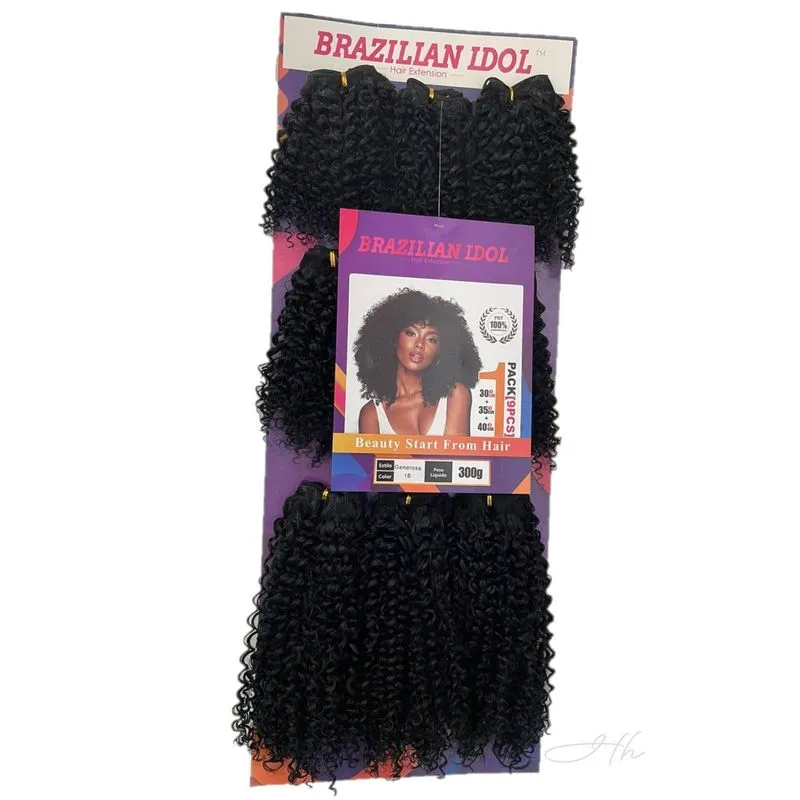 Cabelo Bio Vegetal Cacheado Generosa 300gr 40cm
