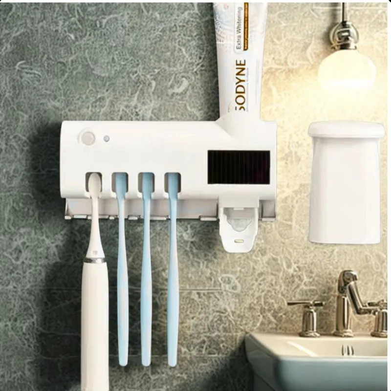 Suporte Prático Para Higienização Dispenser Automático Uv