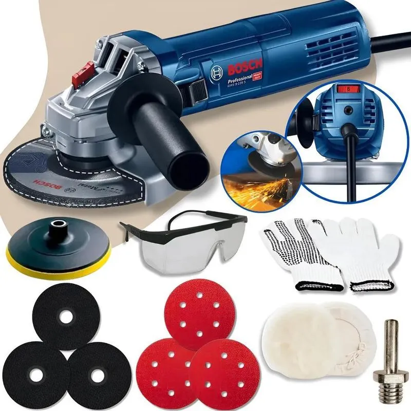 Lixadeira Esmerilhadeira Com Regulage Azul 50 Hz/60 Hz 127v