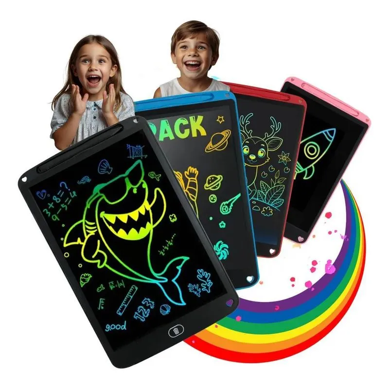 Lousa Mágica Infantil Grande 12 Polegadas Interativa Quadro