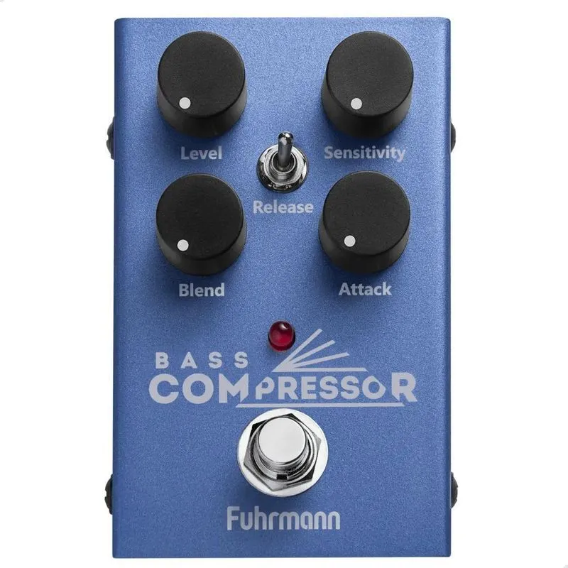 5x Pedal De Efeitos Bass Compressor Fuhrmann