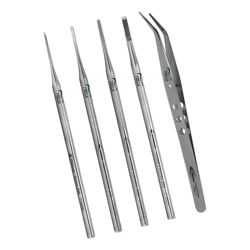 Kit Espatulas Podólogo - N206, N208, N209, N254 E Pinça