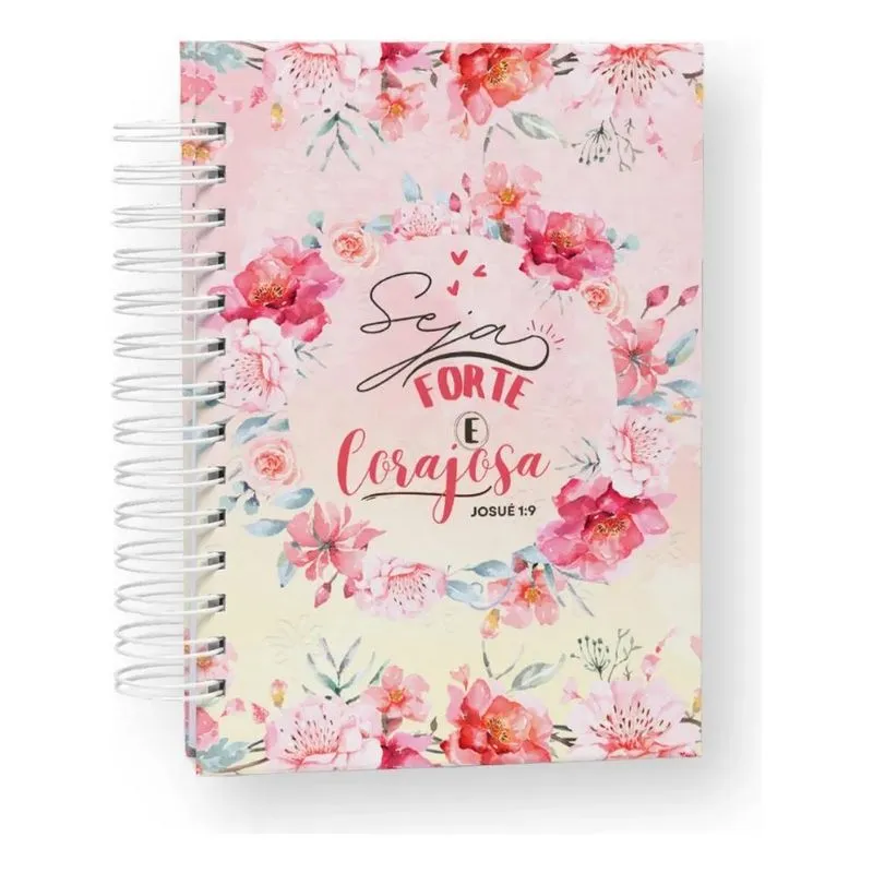 3x Caderno Devocional 365 Dias Evangélico - Capa Dura Premiu