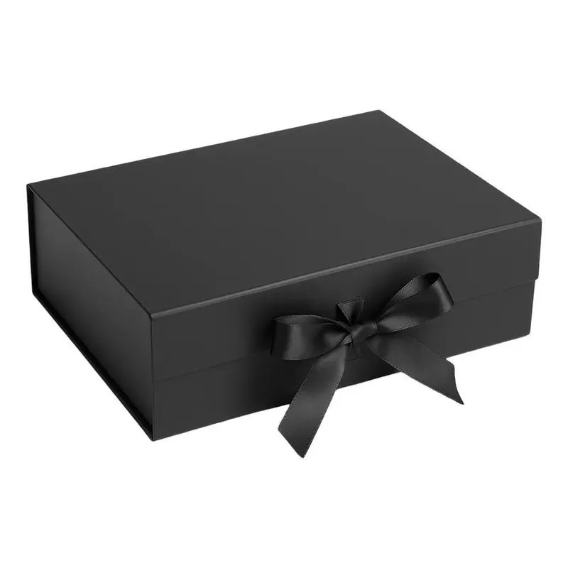 3x Caixa De Presente Premium Rígida Magnética E Cetim 28x20x