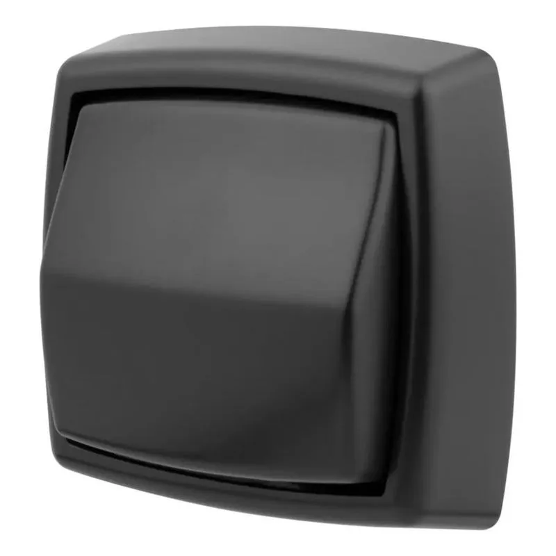 Acabamento Válvula Descarga Deca Hydra Max / Docol Abs Preto