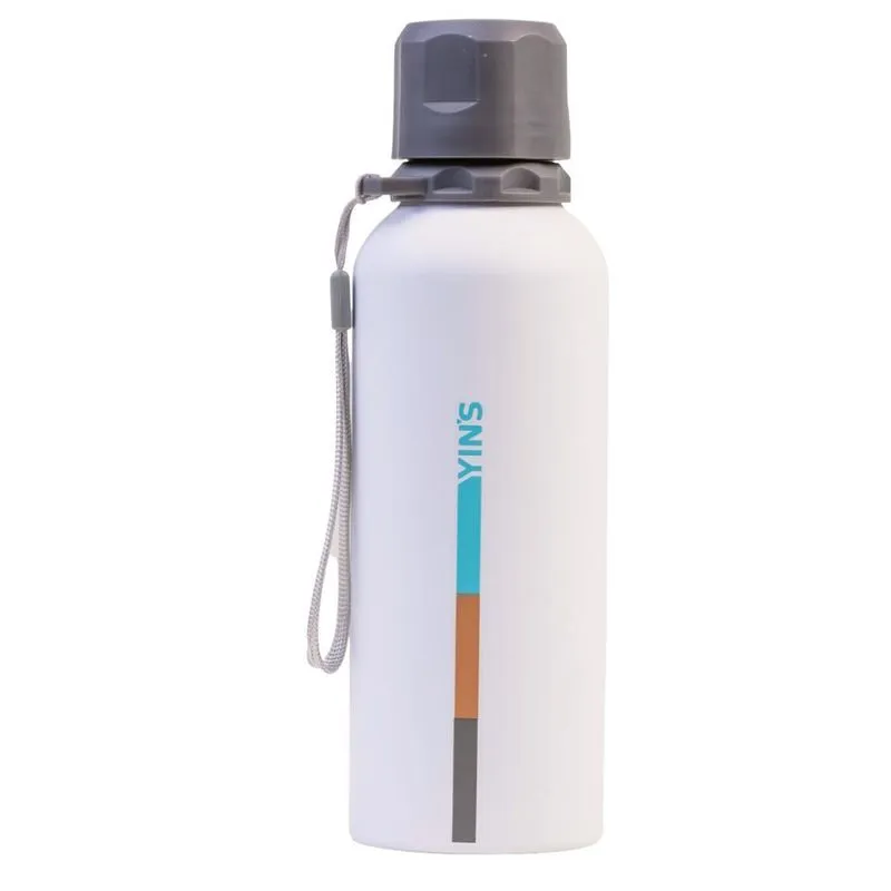 Garrafa Squeeze 650ml Em Aço Inox Fitness Água Academia