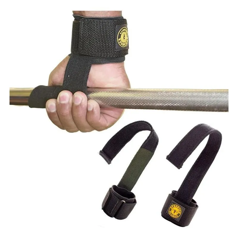 5x Straps Monster Par Academia Costas Punho Musculação Luva