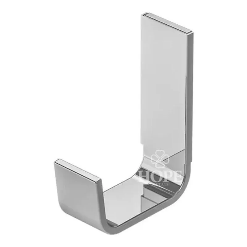 5x Gancho Suporte Cabide Ventosa Banheiro Parede Metal Quadr