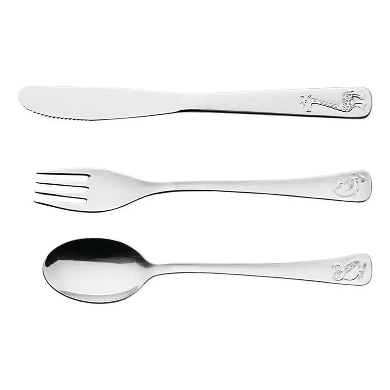 Talheres Tramontina Friends Kids, Colher, Garfo, Faca, Cor: