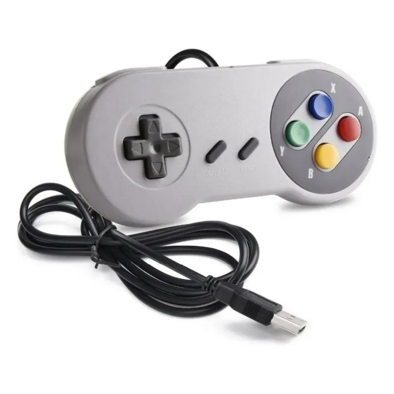 Kit 2 Controles Joystick Cinza Pc