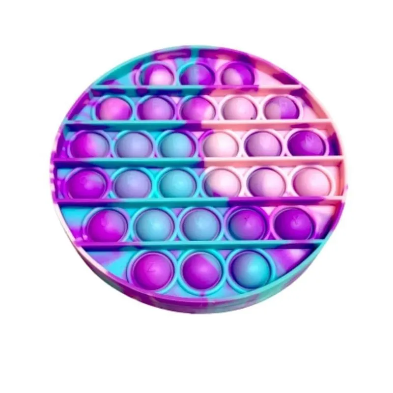 Fidget Toy Brinquedo e Anti-Stress Push Pop Color Lilás