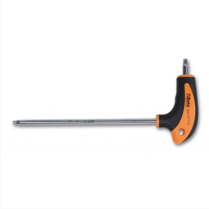 Chave Torx T40 Cabo T Beta Bw97ttx 000976940 Duas Pontas Com Guia Resistente E Precisa