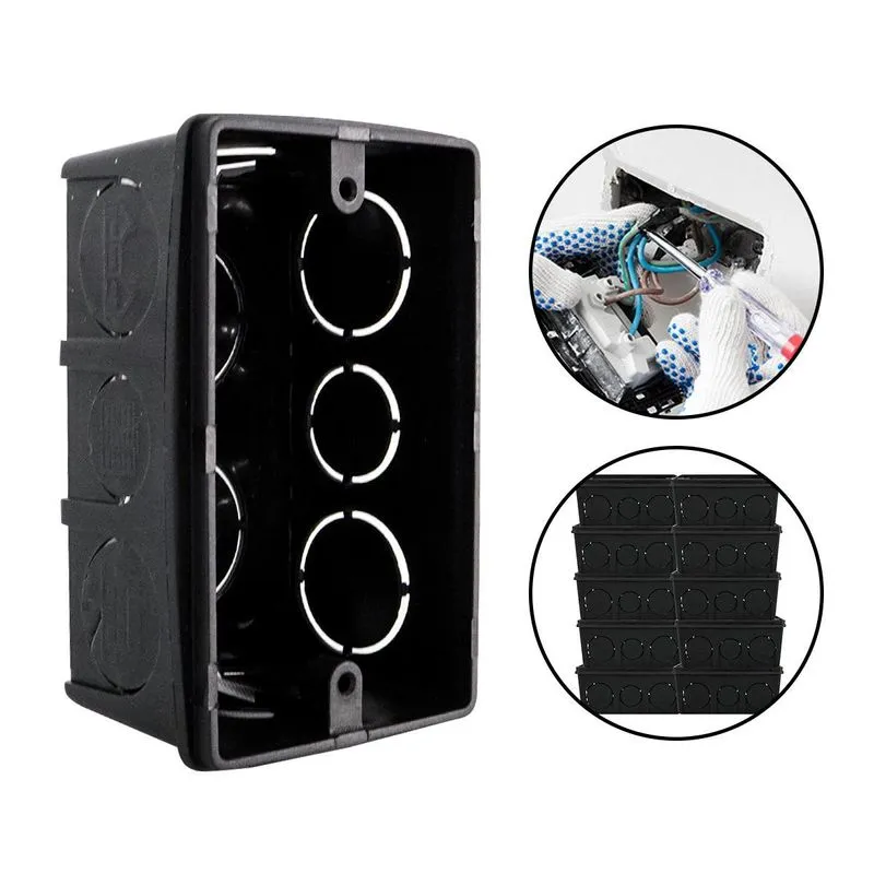 Kit Com 30 Caixa De Luz De Parede 4x2 Reforçada