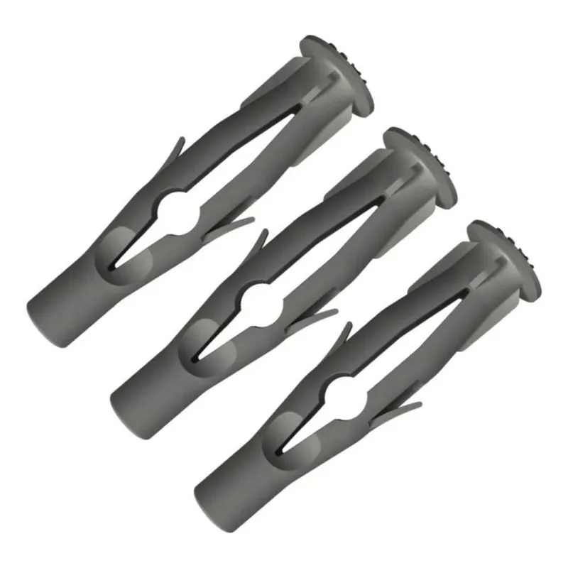 2x Bucha Ufu 8mm Para Tijolo Bloco Parede Oca Com Aba 500 Pç