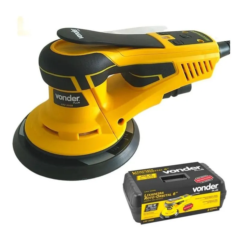 5x Lixadeira Roto Orbital 6'' Lrv350b Vonder 60.01.350.127