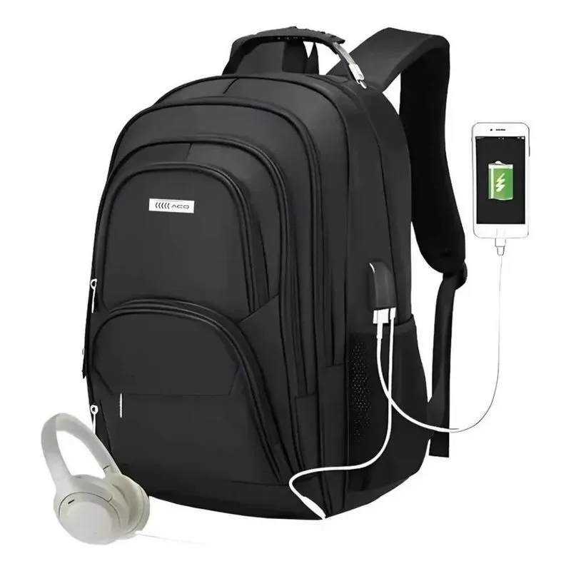 Mochila Masculina Motoboy Motoqueiro,camping Grande Espaçosa