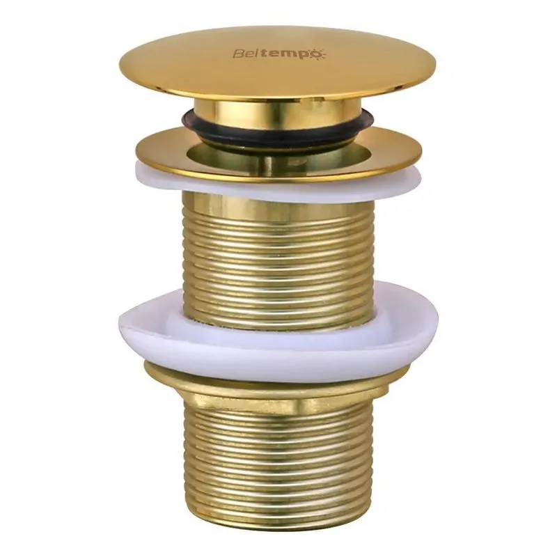 10x Válvula Click 1 1/4 Ralo Para Cuba Pia Banheiro Aço Inox