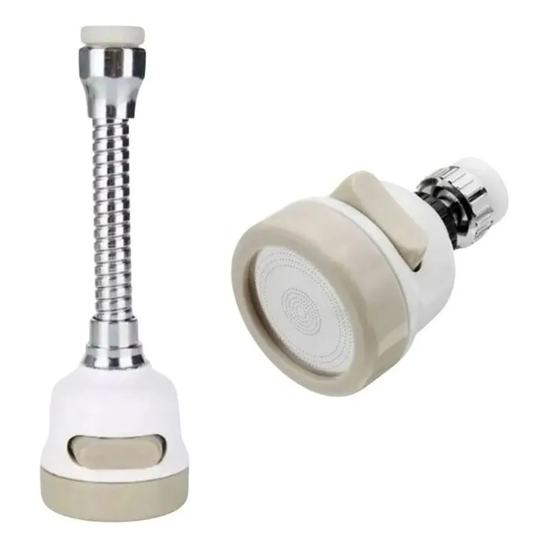 5x Bico Torneira Chuveirinho Gourmet Arejador 2 Jatos Abs In