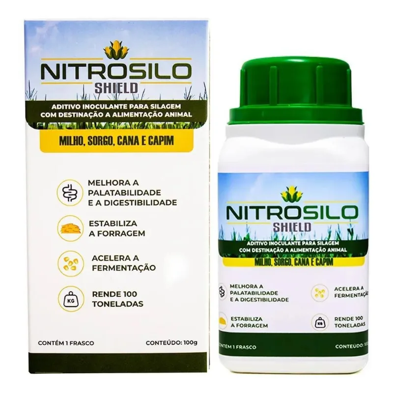 Nitro Silo - Inoculante Para Silagem - 100 Toneladas