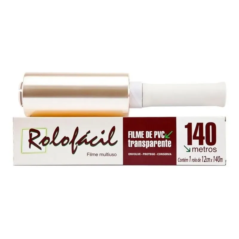 5x Rolo Facil Filme Pvc Clínica Tatuador Estética 140m