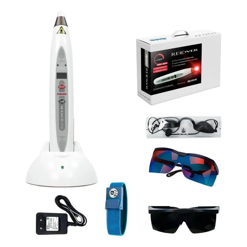5x Caneta Laserterapia E Fisioterapia Recover Mmoptics