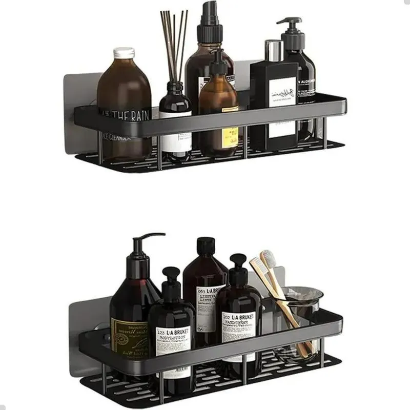 10x Vittak Kit 2 Suporte Shampoo Sabonete Banheiro Adesivo