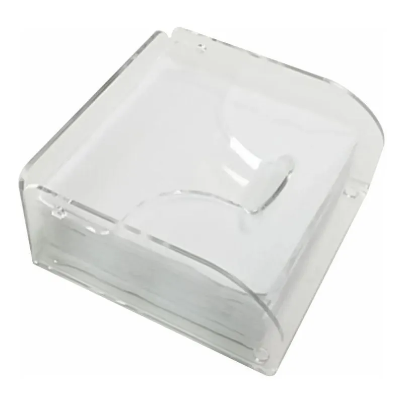 10x Suporte Porta Guardanapo Pequeno De Mesa De Acrilico