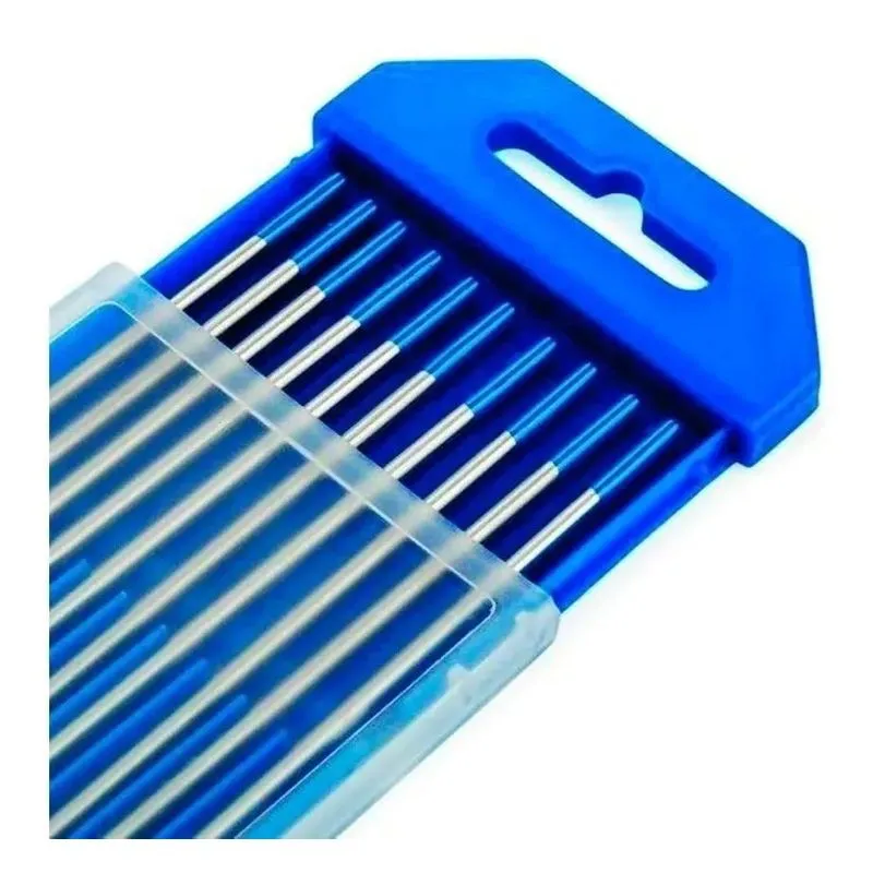 Eletrodo Tungstênio 1,6mm 1/16 Ponta Azul 2%lantânio (10 Pc)